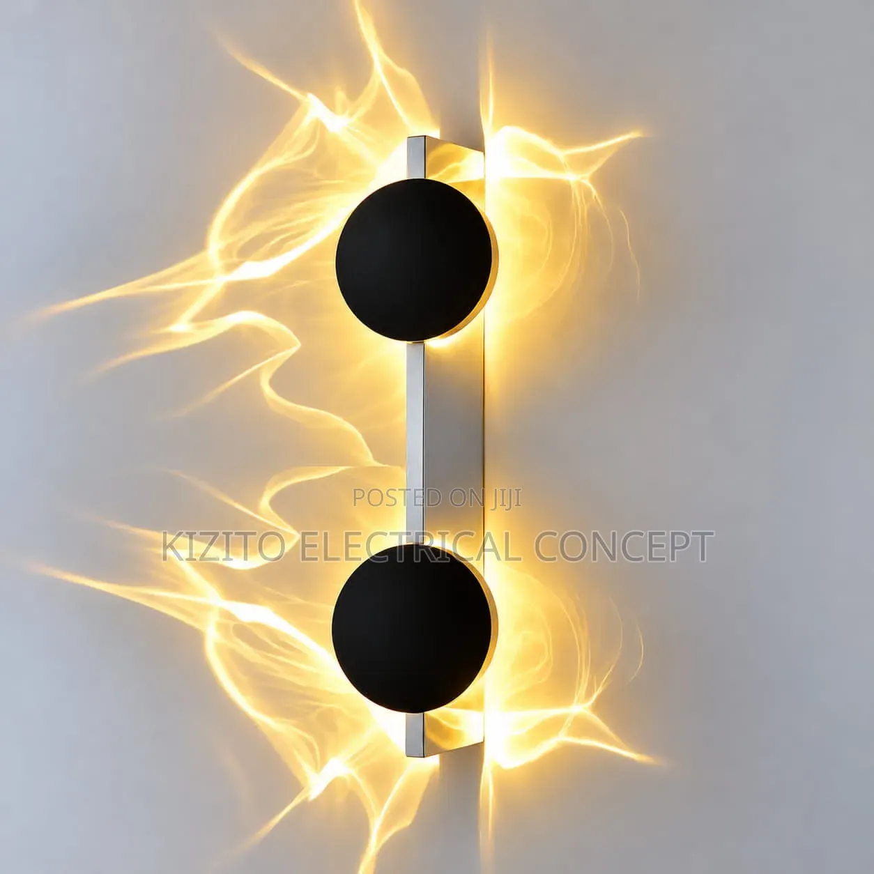 Fire Flame Led Wall Lamp Interior Design Decorative Figure