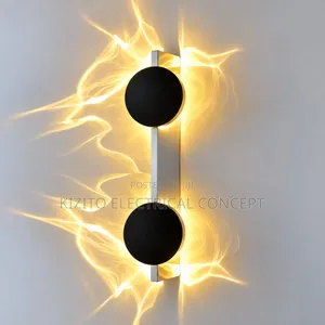 Fire Flame Led Wall Lamp Interior Design Decorative Figure