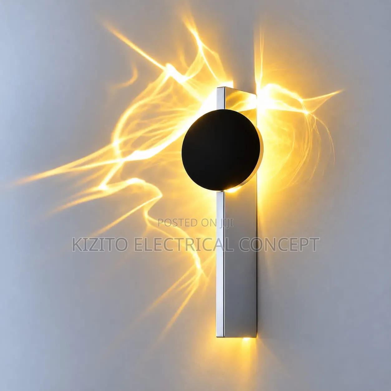 Fire Flame Led Wall Lamp Interior Design Decorative Figure