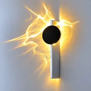 Fire Flame Led Wall Lamp Interior Design Decorative Figure