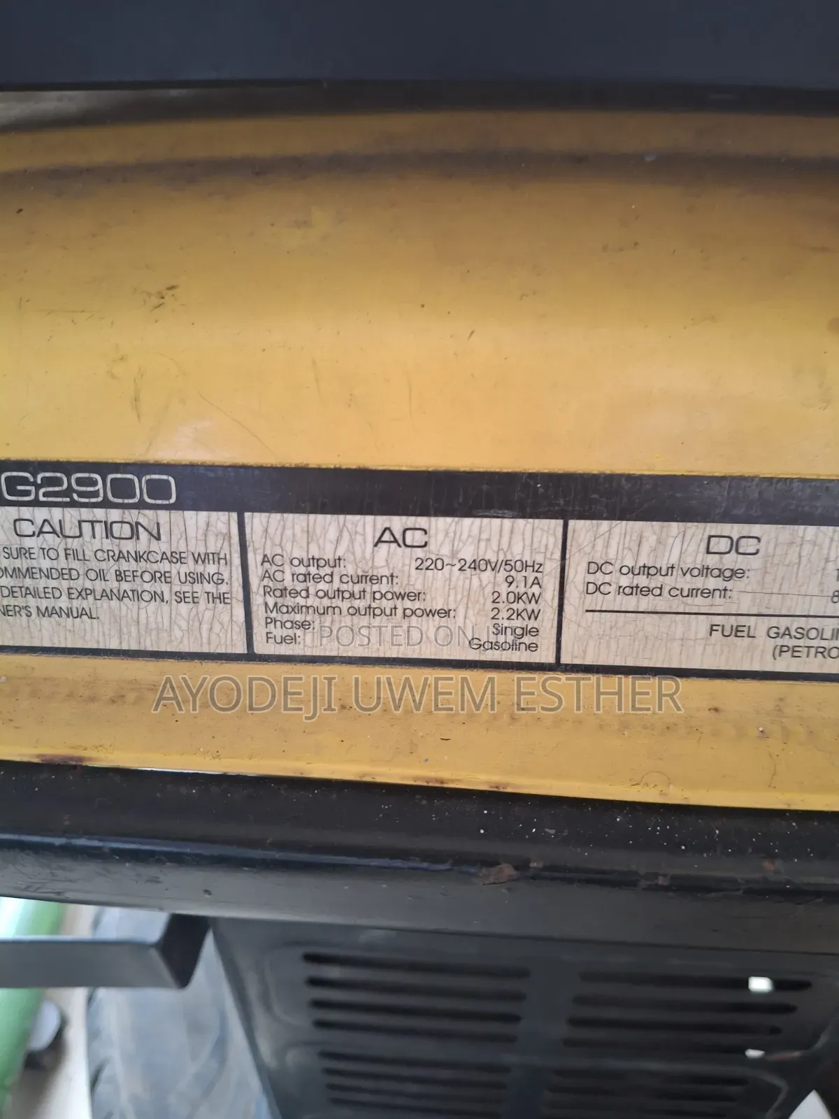 Sumec Firman 2900 Generator