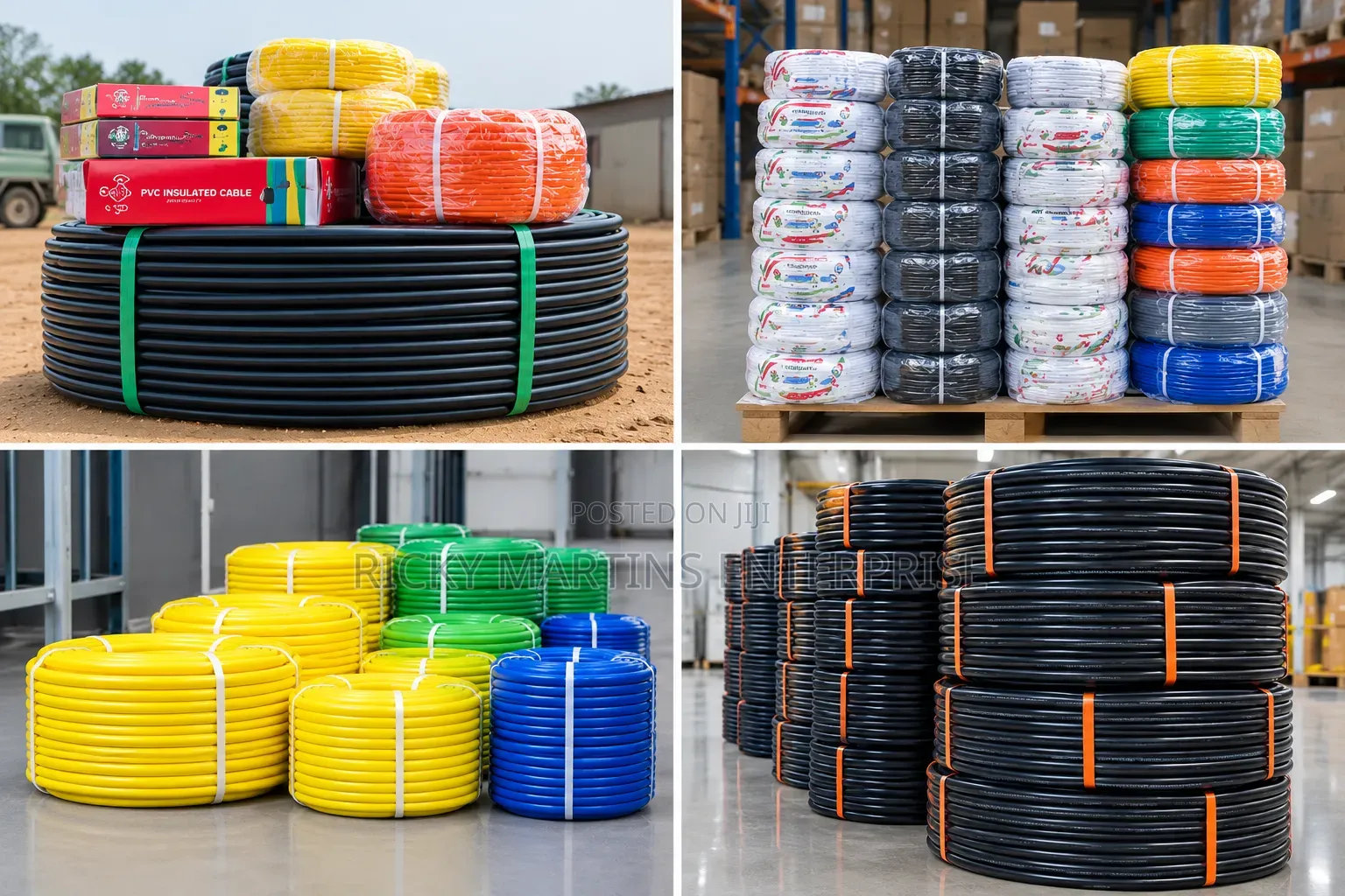 PVC Insulated Electrical Cable Rolls