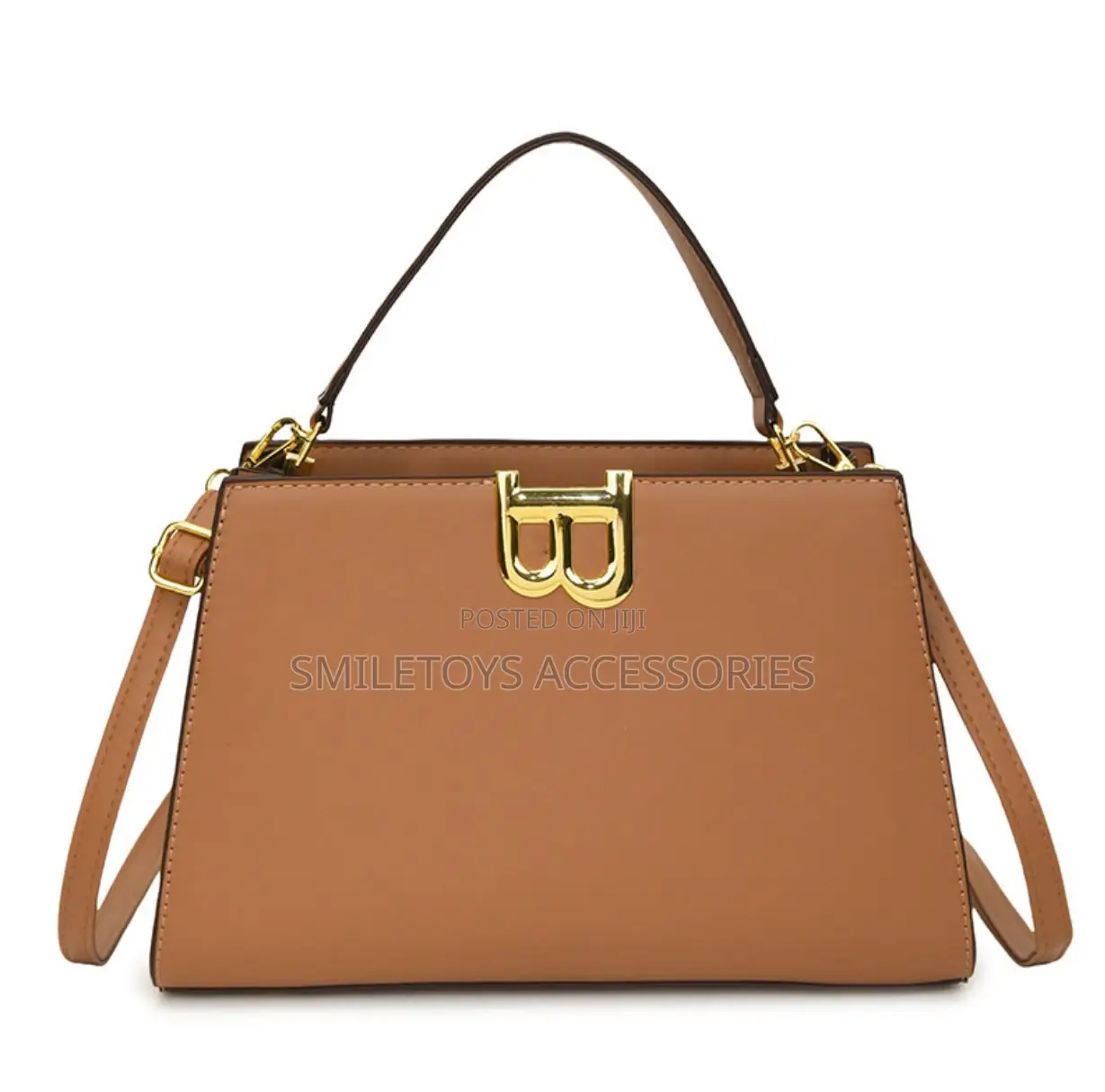 Ladies Structured Handbag With Shoulder Strap