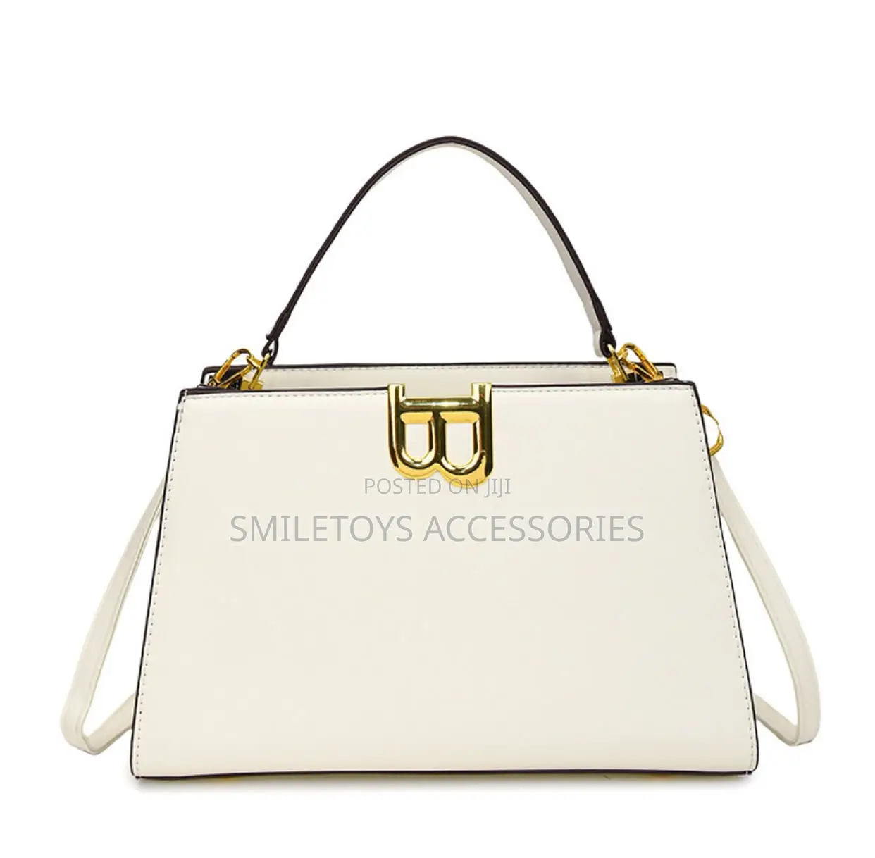 Ladies Structured Handbag With Shoulder Strap