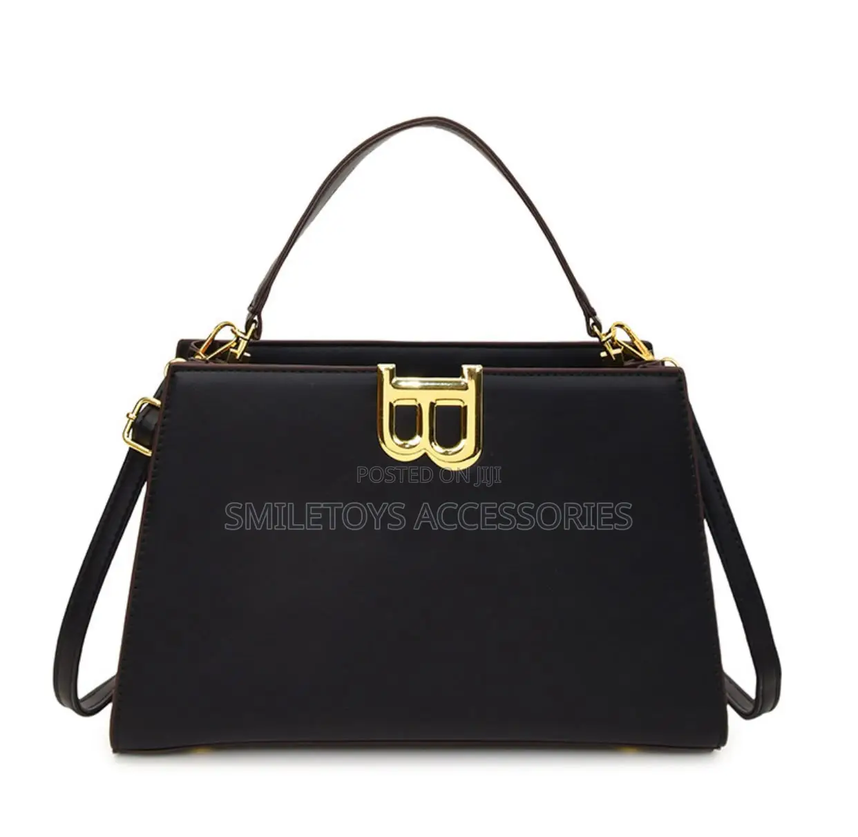 Ladies Structured Handbag With Shoulder Strap