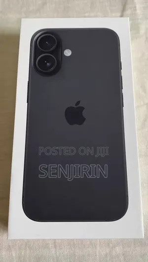 New Apple iPhone 16 256 GB Black