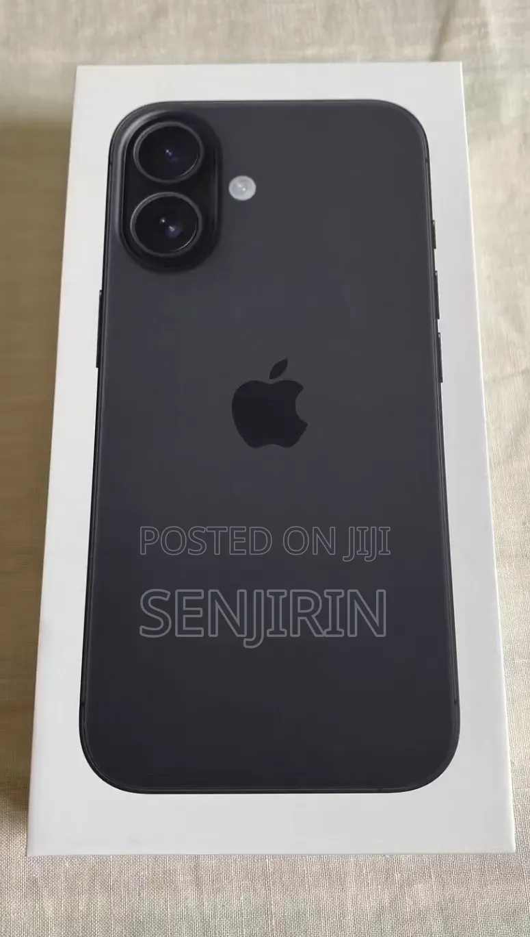 New Apple iPhone 16 256 GB Black