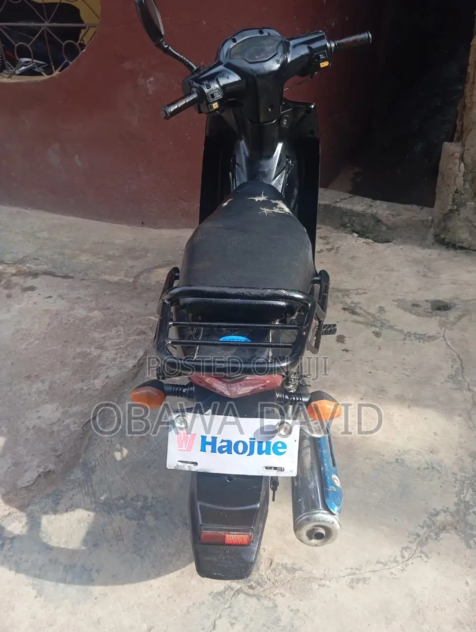 Haojue UD110 2024 Black