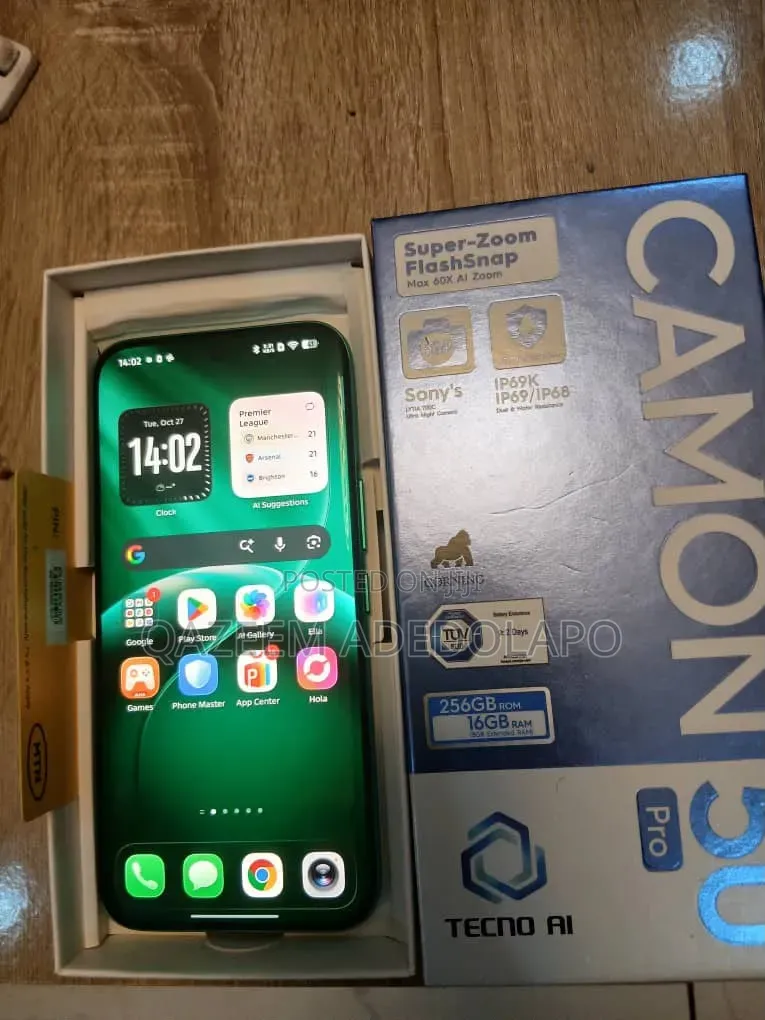Tecno Camon 50 Pro 256 GB Blue