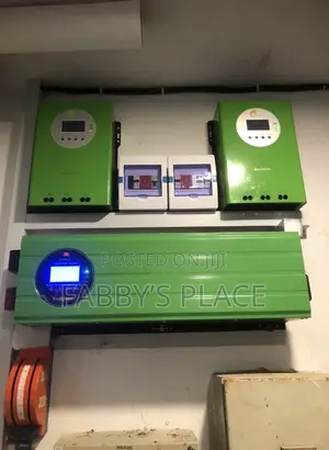 Complete 20KVA Solar Inverter System, 8 Batteries & Solar Panels