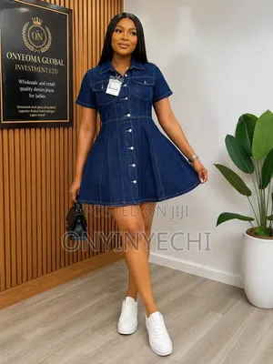 Ladies Jeans Gown