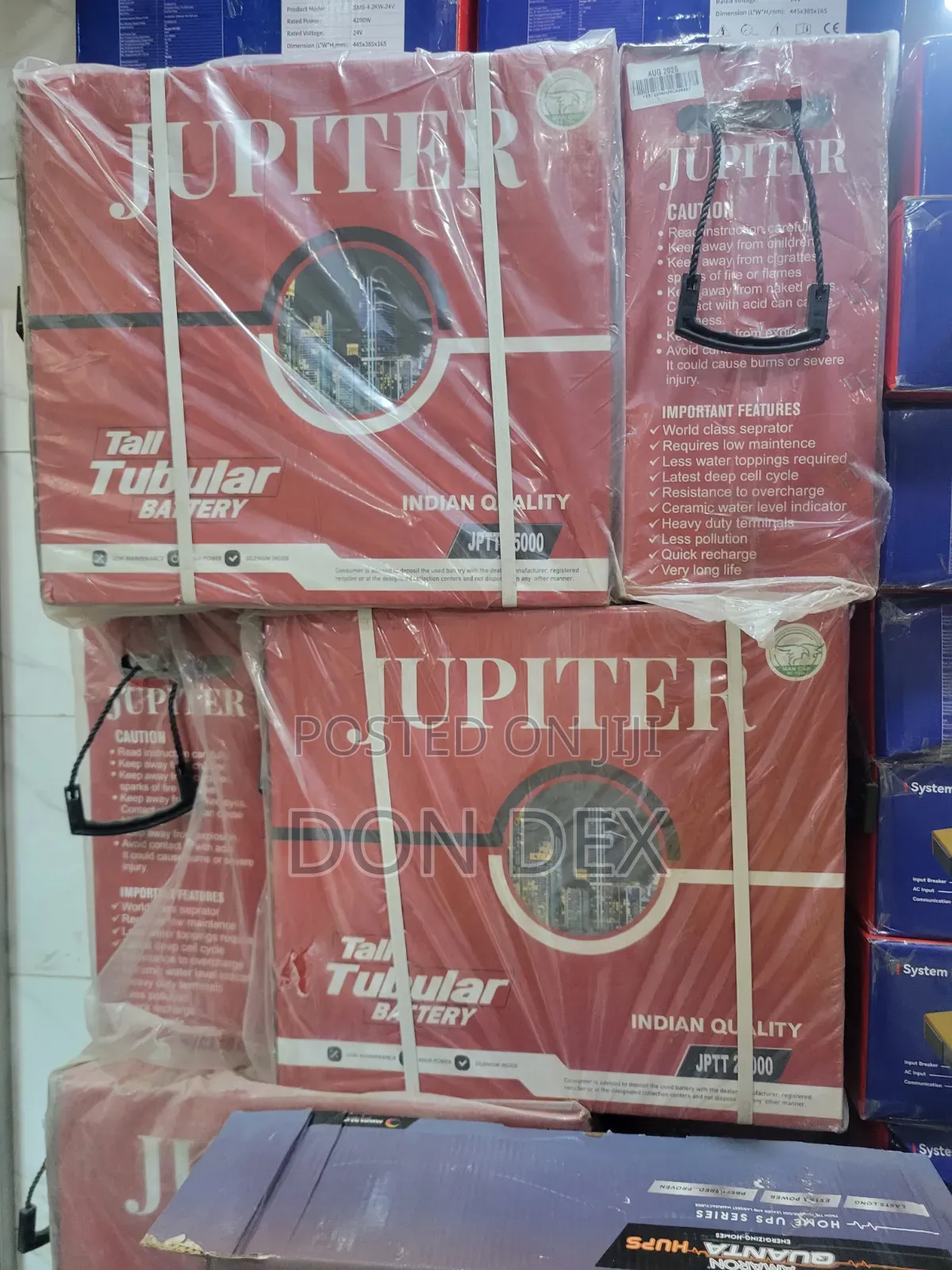 220ah Jupiter Tubular Battery