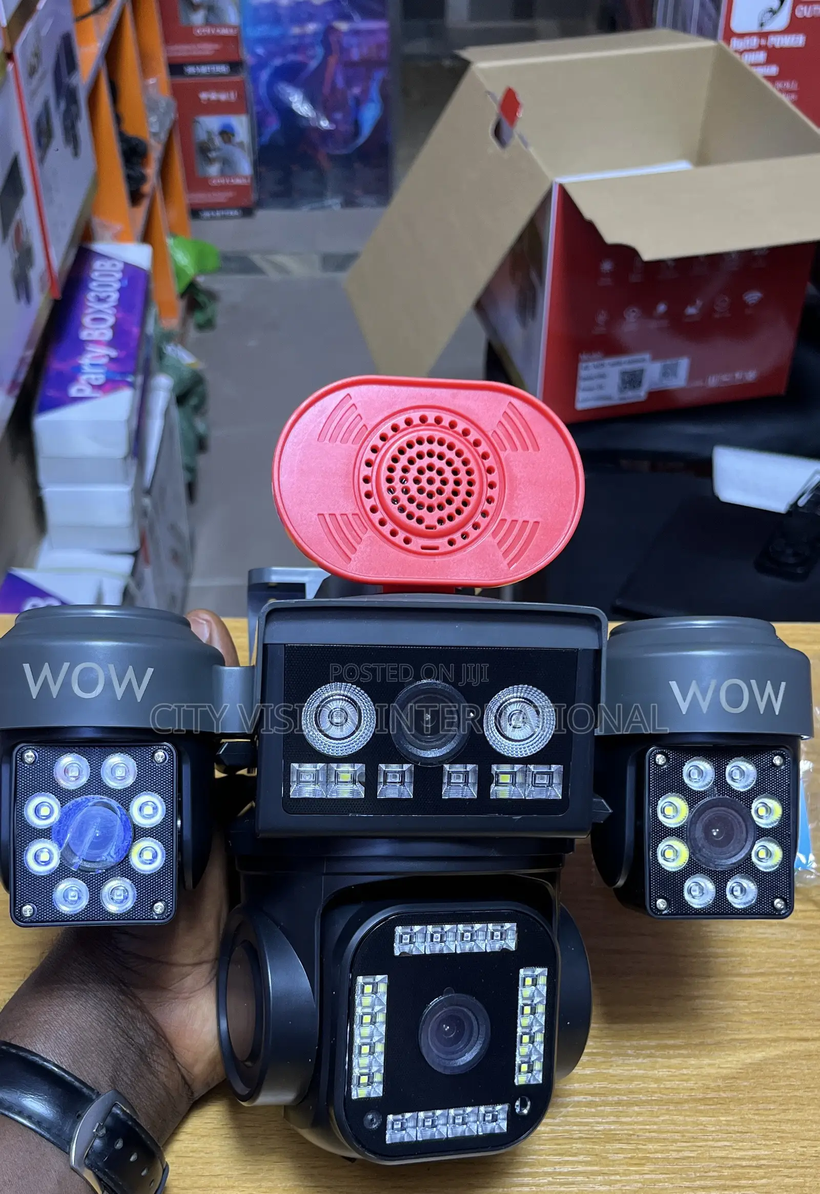 AOV 4-Lens AI Solar PTZ Security Camera