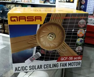 QASA 56 Inch AC-DC Ceiling Fan (Gold)