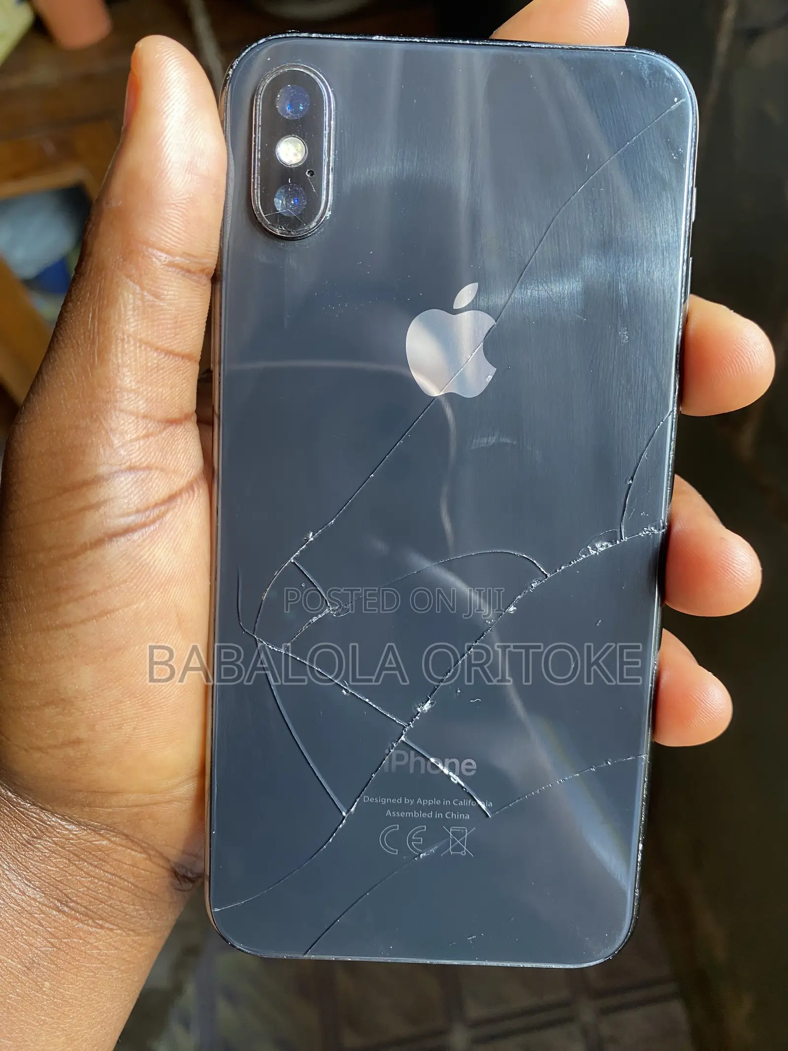 Apple iPhone X 64 GB Black