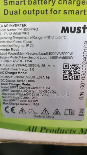 MUST Solar Inverter