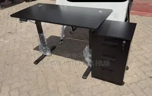 Modern Black Electric Sit-Stand Desk