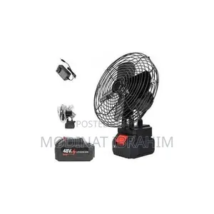 Rotating Lithium Fan With (2) Two Batteries
