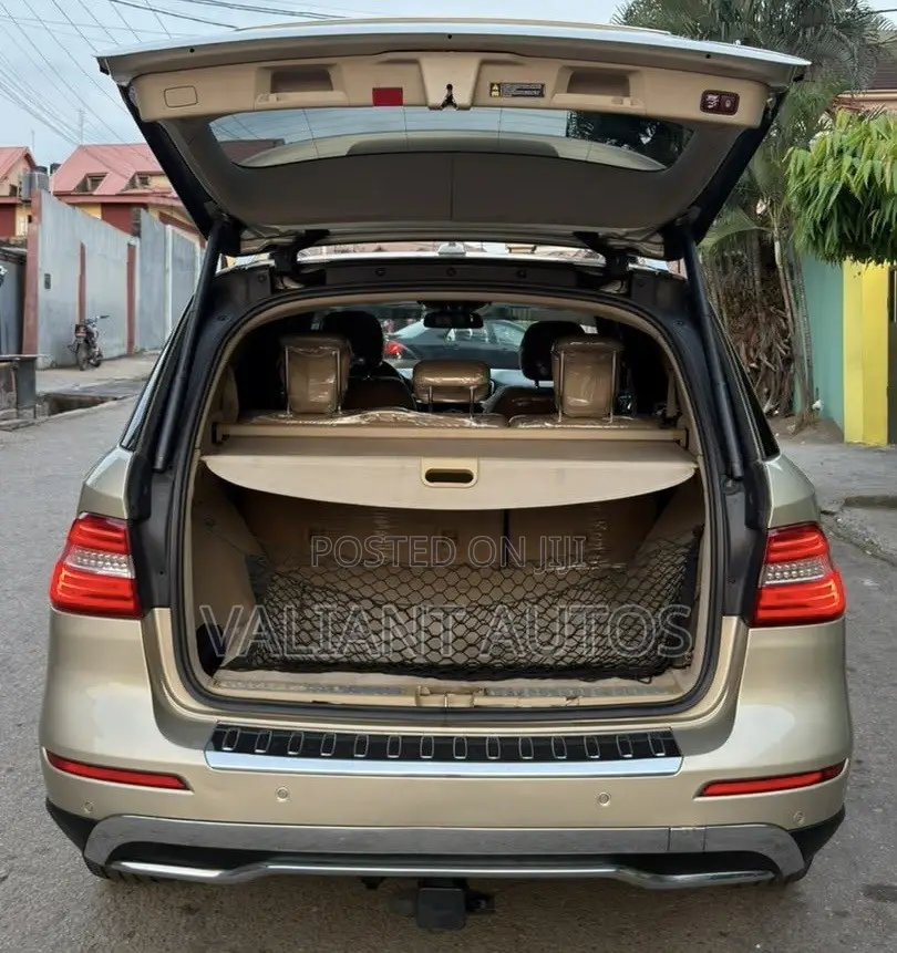 Mercedes-Benz M Class 2014 Gold