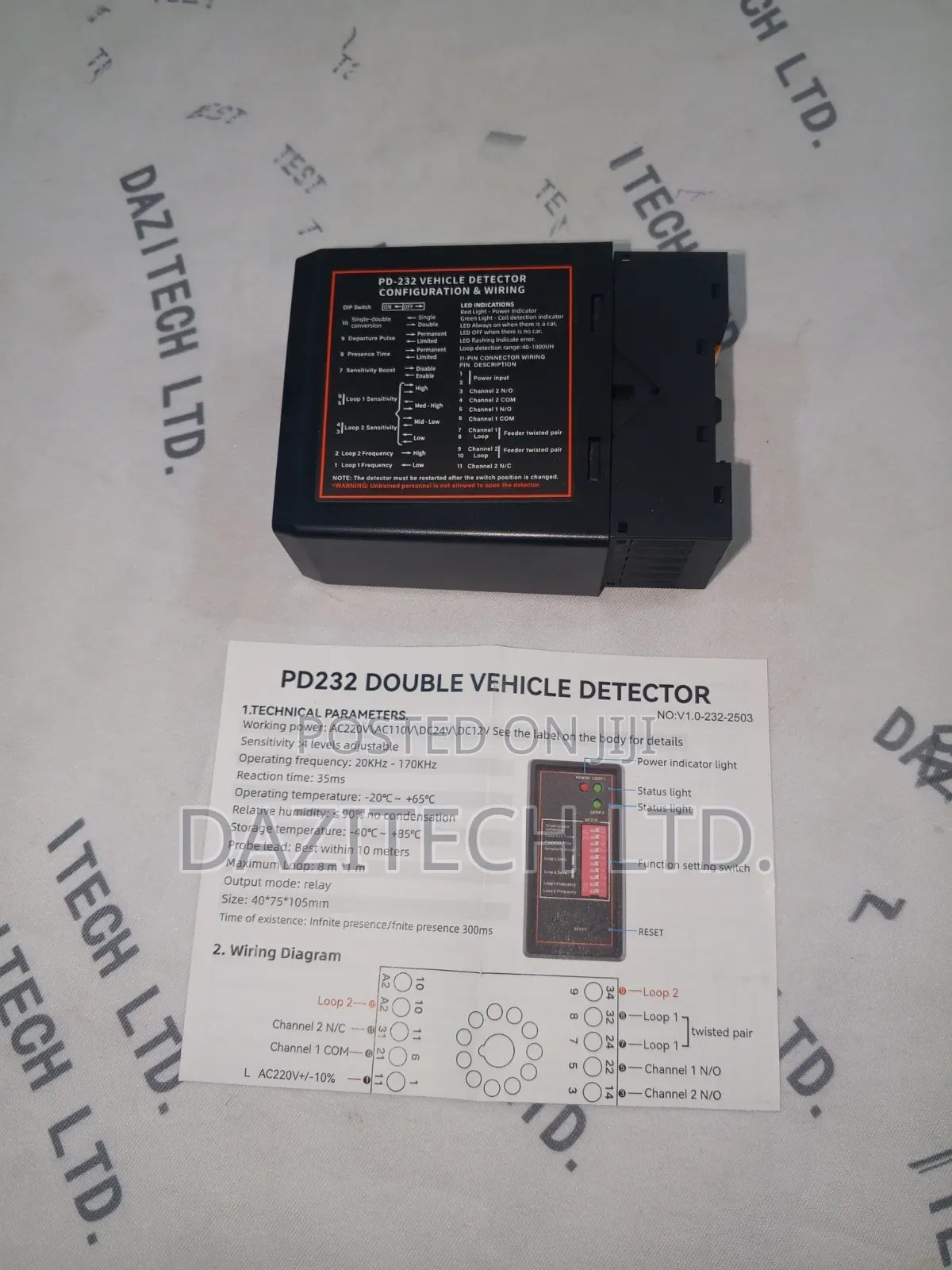 Vehicle Loop Detector