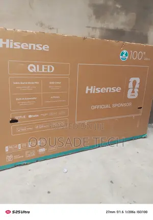 Hisense 100 Inch Television Display Unit