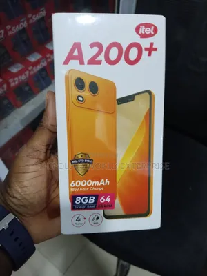 New Itel A200+ 128 GB Blue