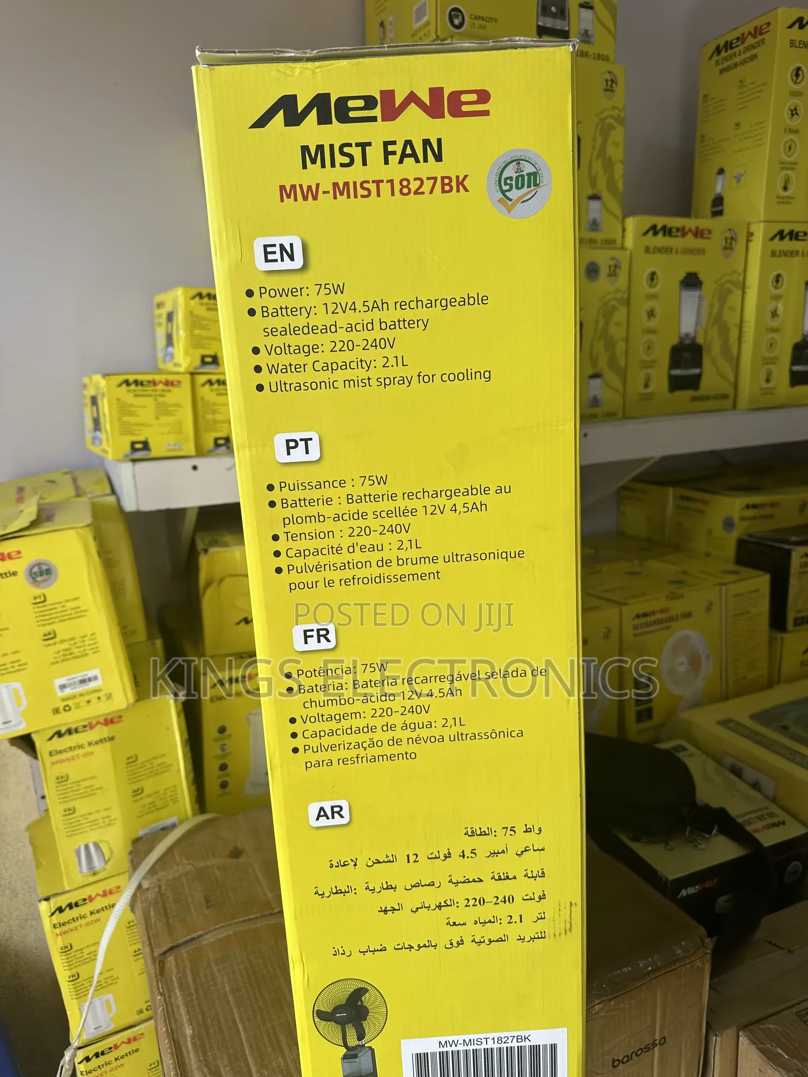 Mewe Mist Fan