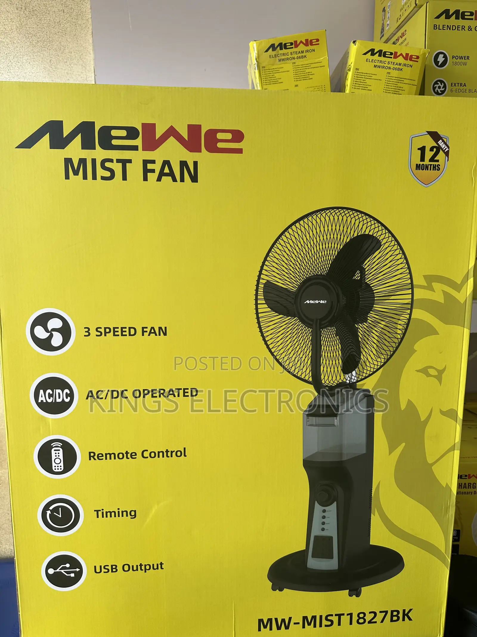 Mewe Mist Fan