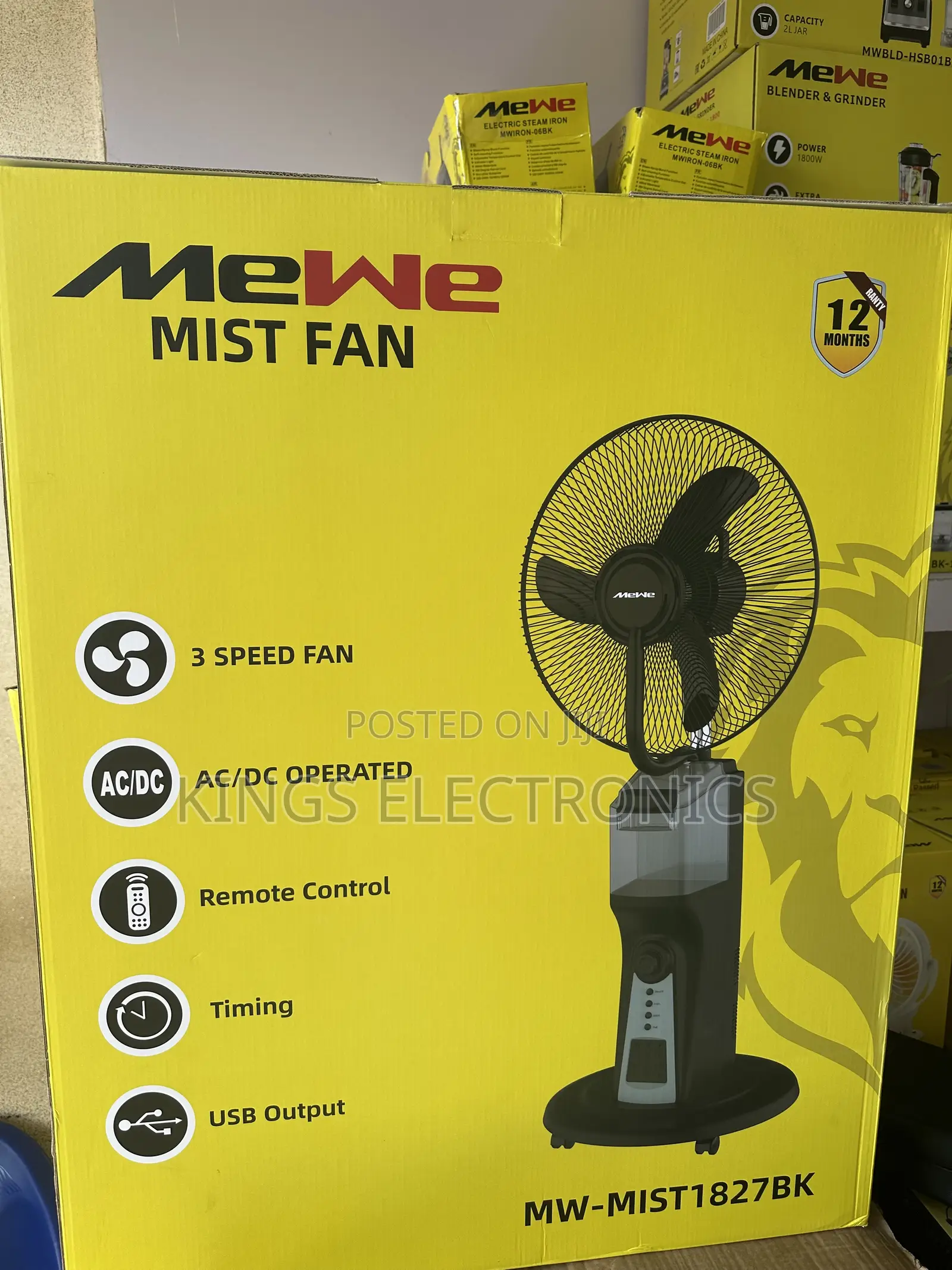 Mewe Mist Fan