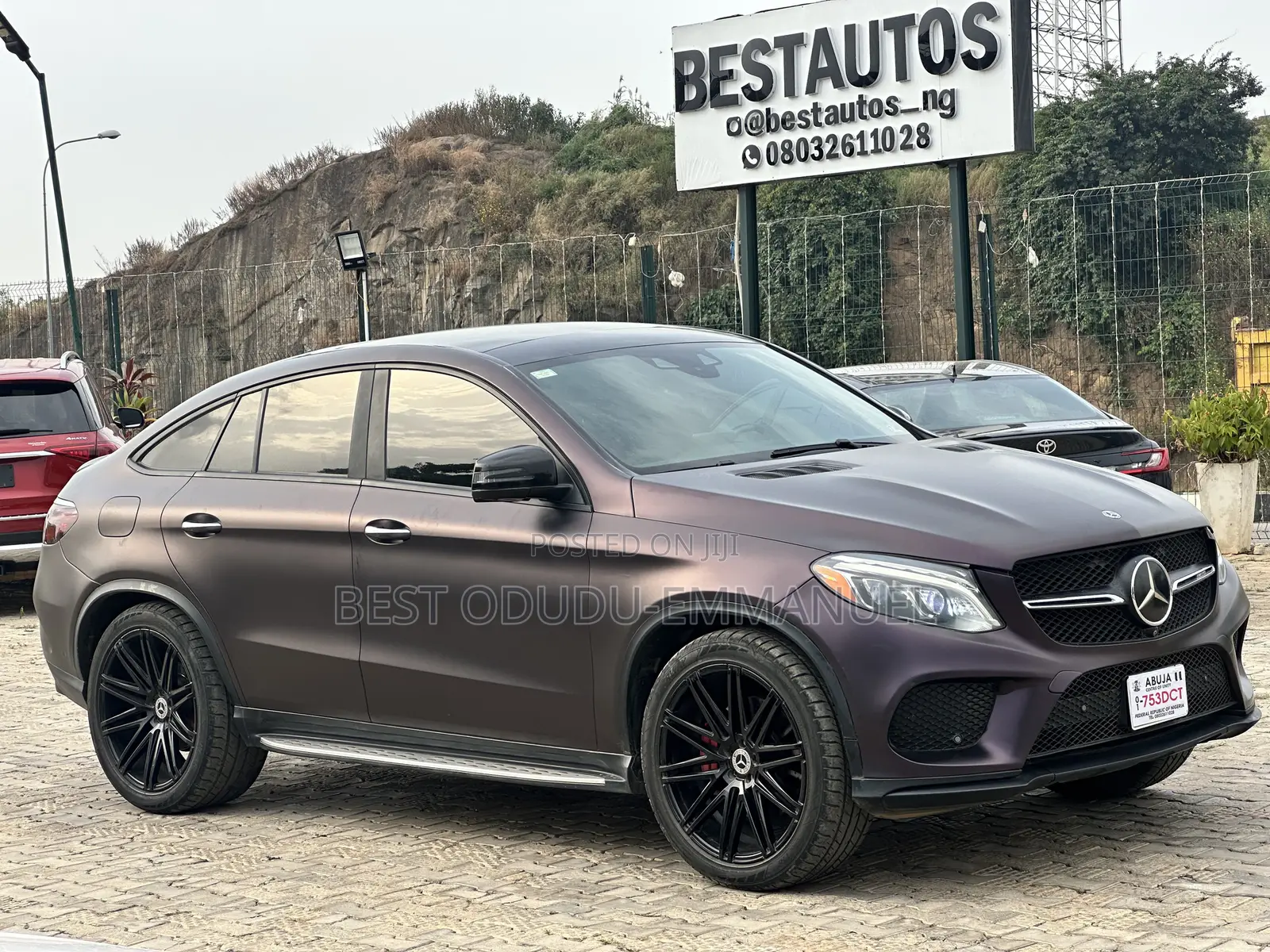 Mercedes-Benz GLE-Class 2018 Purple