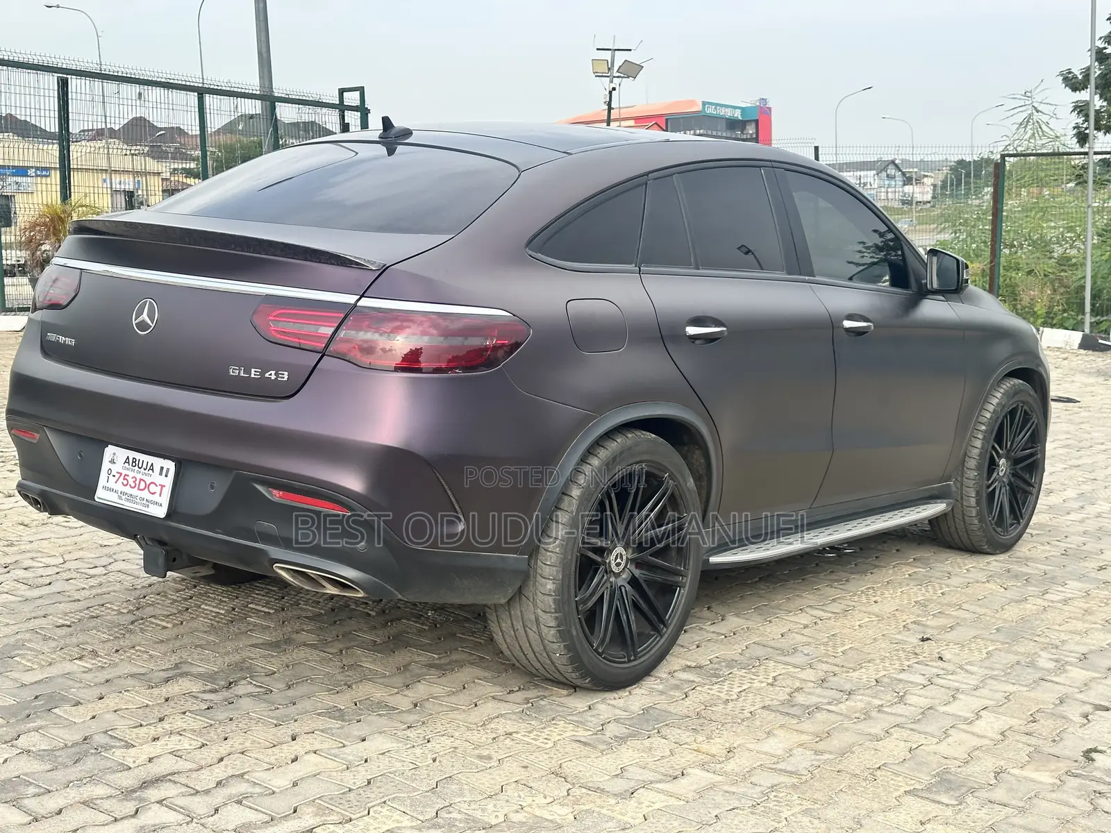 Mercedes-Benz GLE-Class 2018 Purple