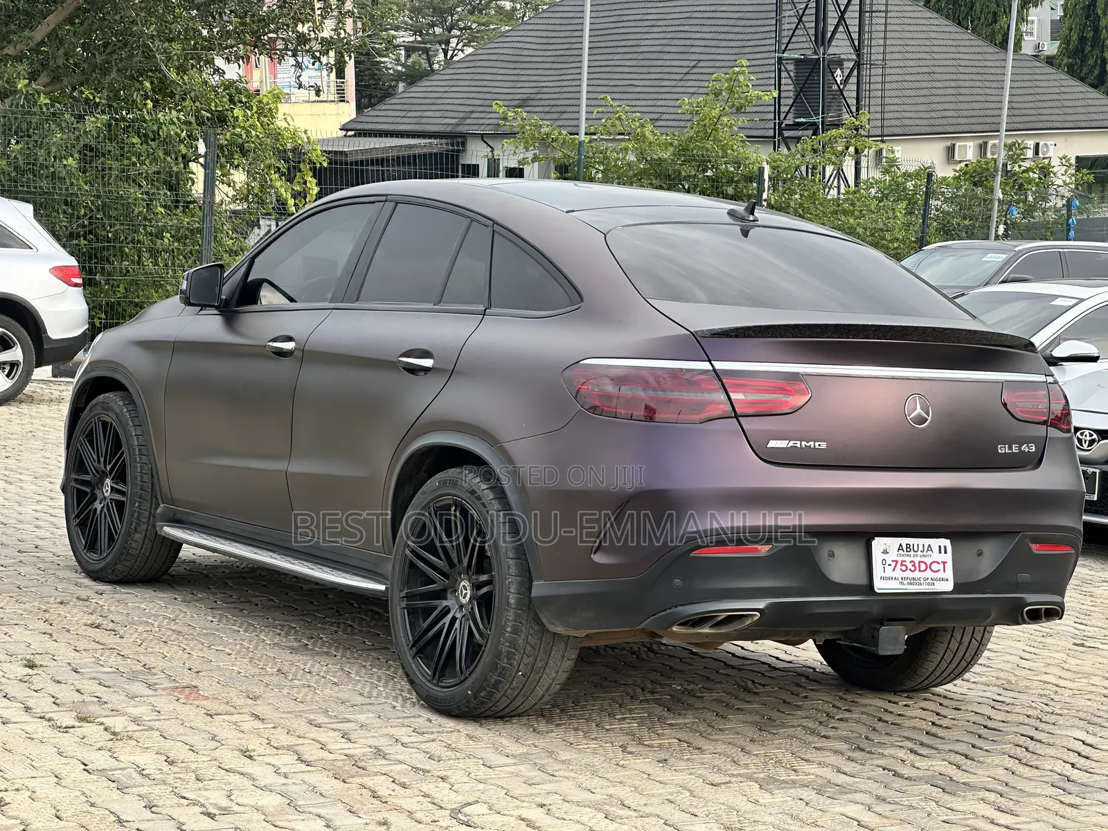 Mercedes-Benz GLE-Class 2018 Purple
