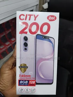 New Itel City 200 128 GB Blue