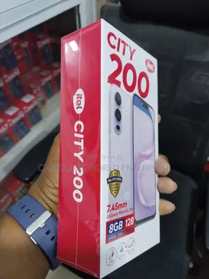New Itel City 200 128 GB Blue