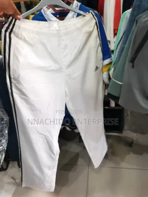 White Joggers for Men