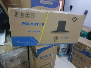 Polystar PV-JY9026B Black Range Hood With Sensor Control