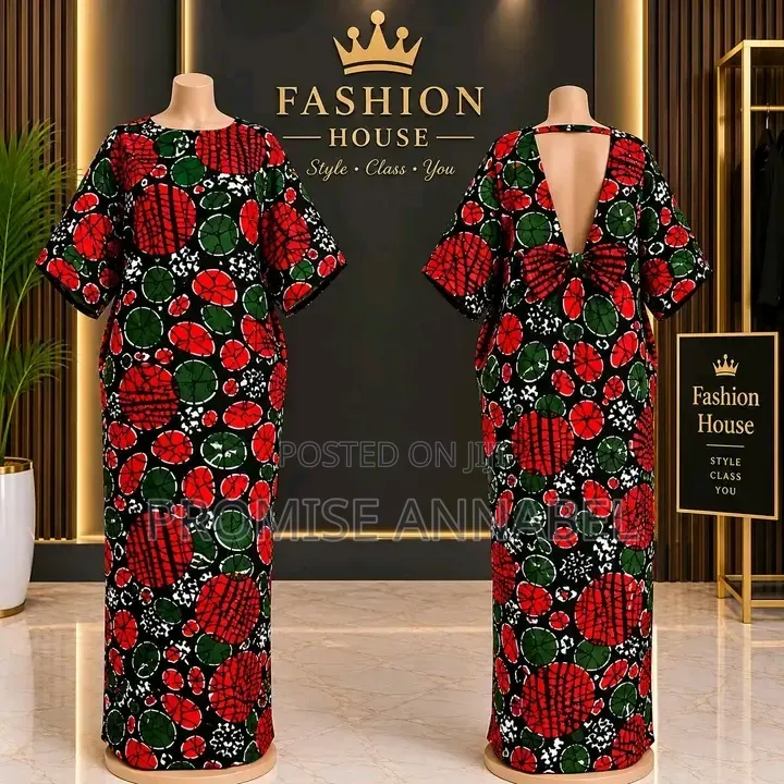 Beautiful Ankara Print Gown