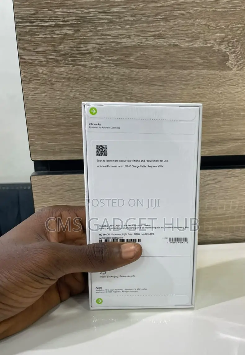 New Apple iPhone Air 256 GB White