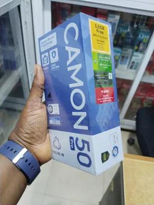 New Tecno Camon 50 Pro 256 GB Black