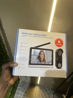 7-Inch Wireless Video Doorbell!