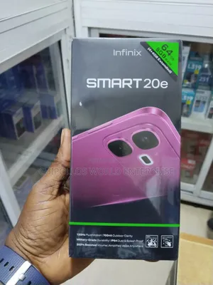 New Infinix Smart 20 64 GB Black