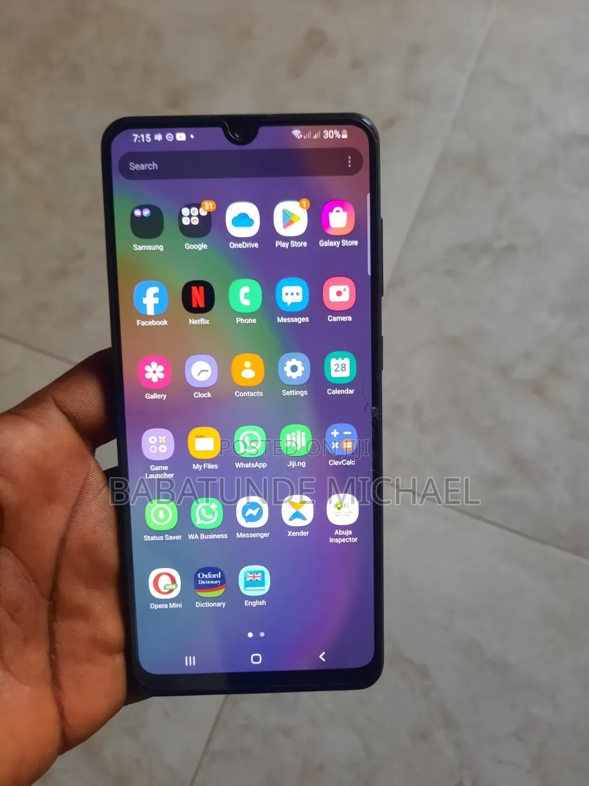 Samsung Galaxy A31 128 GB Black