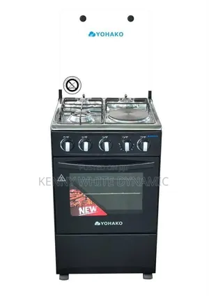 Yohako Standing Gas Cooker 3gas and 1electric