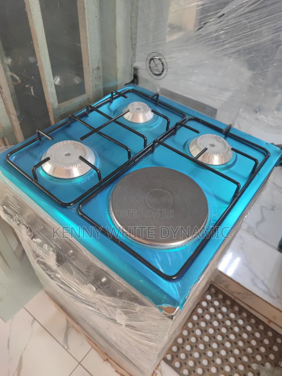Yohako Standing Gas Cooker 3gas and 1electric