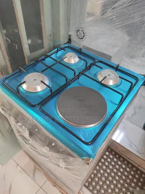 Yohako Standing Gas Cooker 3gas and 1electric