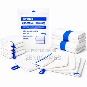 Abdominal Mop / Laparotomy Surgical Swab (Sterile, X-Ray Detectable)