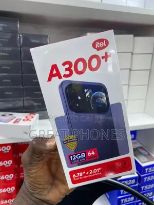 New Itel A300+ 64 GB Blue