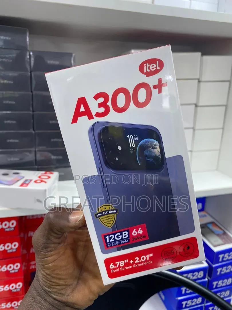 New Itel A300+ 64 GB Blue