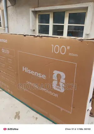Hisense 100-Inch Smart Television With QLED Display