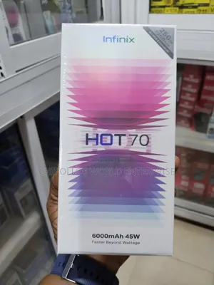 New Infinix Hot 70 256 GB Silver